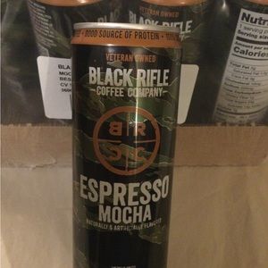 BLACK RIFLE COFFEE COMPANY ESPRESSO MOCHA SIX (6) 11 Oz CANS